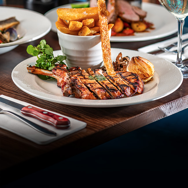 A La Carte menu at The Wicked Lady