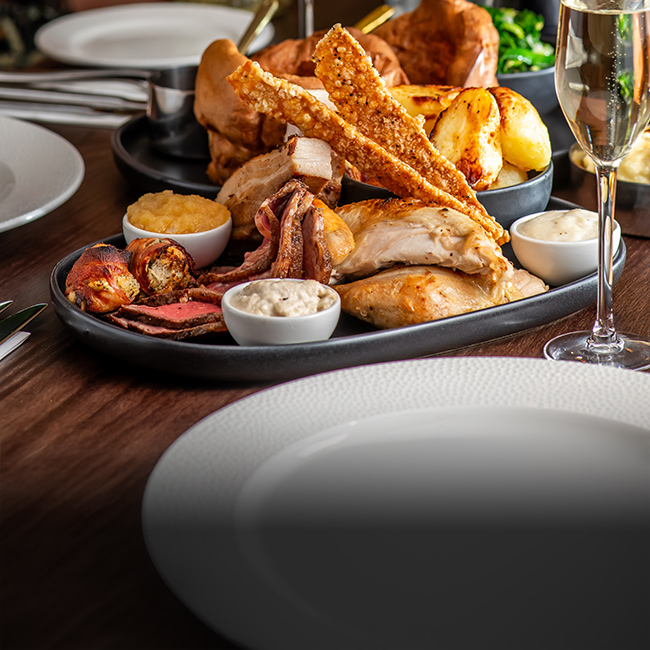 Sunday menu at The Wicked Lady