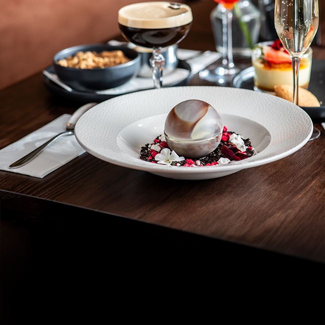 Dessert menu at The Wicked Lady